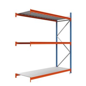 sistema de estanterías para depósito de almacenamiento