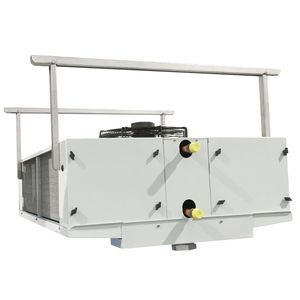 evaporador de tiro forzado de aire