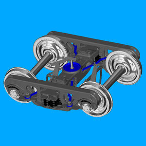 bogie vía estándar