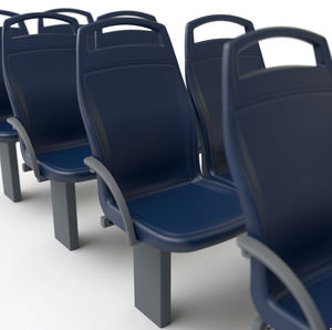 asiento de tren clásico