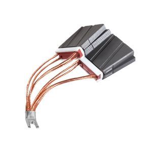 escobilla de carbono para la transmisión de corriente y de señales 1