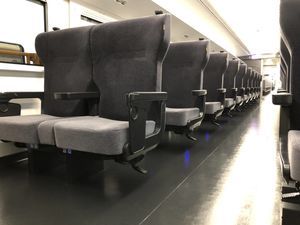 asiento de tren segunda clase