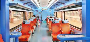 asiento de tren clásico