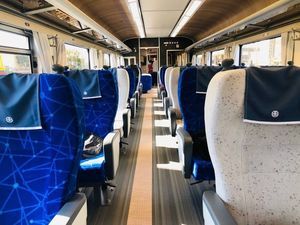 asiento de tren primera clase