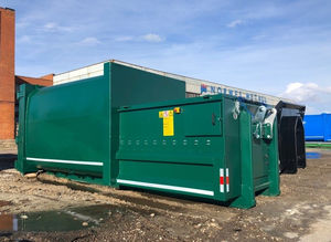 compactador de basura cartón