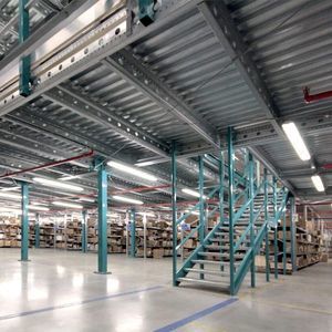 sistema de estanterías para depósito de almacenamiento