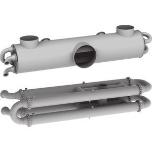 intercambiador de calor tubular