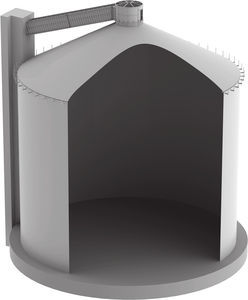 silo de fondo cónico