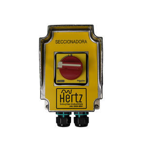 interruptor seccionador con carcasa de acero inoxidable