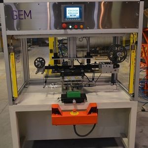 máquina de dorado en caliente electroneumática