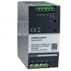 alimentación eléctrica en riel DIN 1
