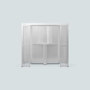 cabina para fumadores con filtro HEPA 1