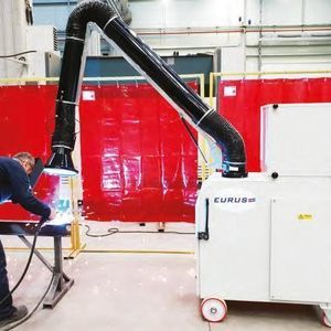 extractor de humo móvil