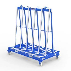 rack con estructura en A para carpintería de obra 1
