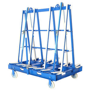rack con estructura en A para carpintería de obra 1