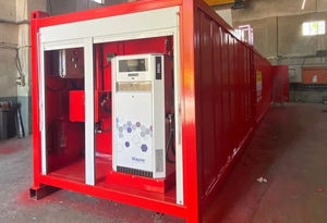 estación móvil de alimentación gasolina