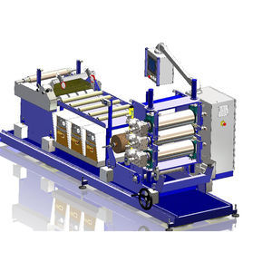 máquina de calandrado con 3 rodillos 1