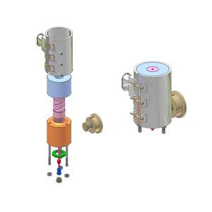 hilera de extrusión de película soplada