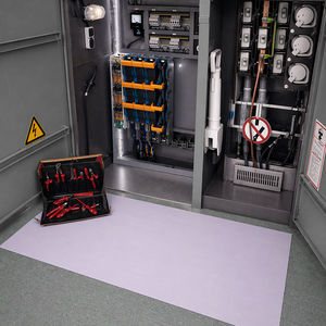 alfombra aislante dieléctrica