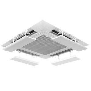 difusor de aire de sección rectangular