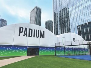 cubierta para instalación deportiva