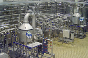 línea de producción agroalimentaria para confitería