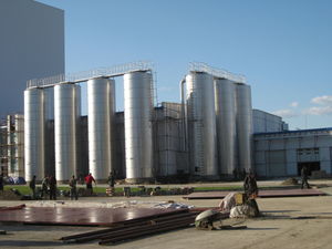 depósito de enfriamiento de leche de PU
