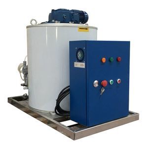 máquina de producción de hielo en copos