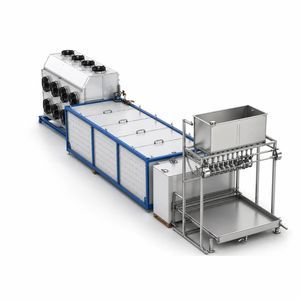 máquina de producción de hielo