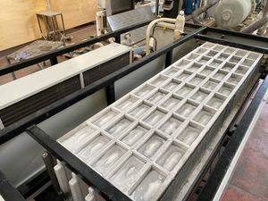 máquina de producción de hielo en copos 1