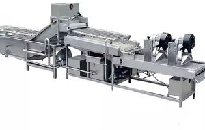 línea de producción de patatas fritas