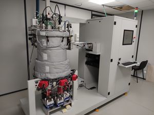 máquina de deposición CVD