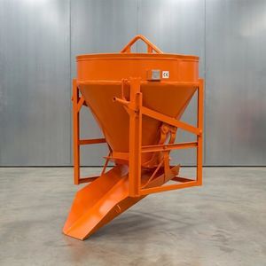 cubo para hormigón cónico