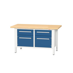 mesa de trabajo con cajones