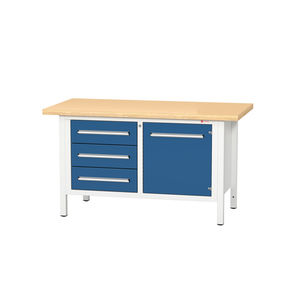 mesa de trabajo con cajones