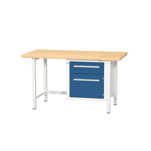 mesa de trabajo con cajones