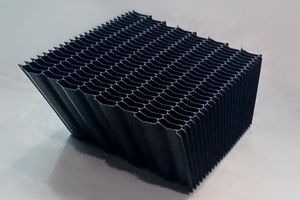 bloque de relleno para el tratamiento del agua