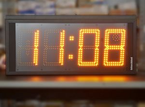 reloj de alta visibilidad