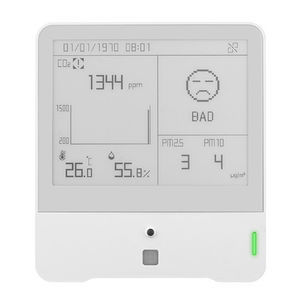 monitor de control de la calidad del aire de CO2
