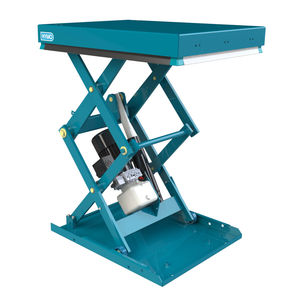 mesa elevadora de doble tijera