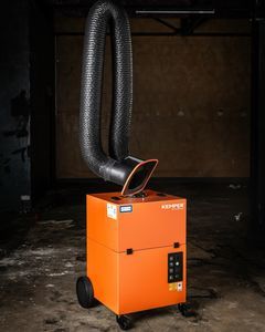 extractor de humo móvil