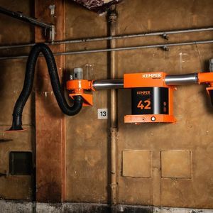 extractor de humo de pared