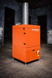 extractor de humo de pie