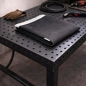 manta de soldadura de tejido de vidrio