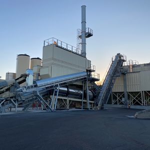 planta de asfalto continua