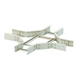 fijación para bandeja de escalera en cruz