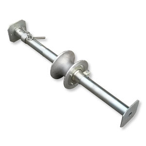 bobina para tendido de cables con rodillo de acero 1