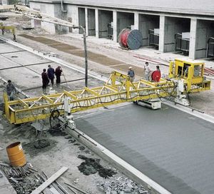 pavimentadora para hormigón