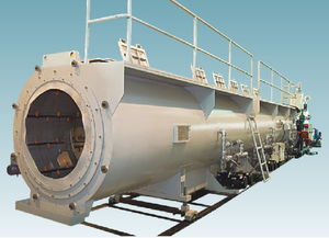 tanque de calibrado para extrusión