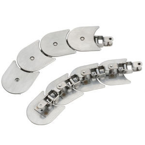 cadena para transporte de acero inoxidable